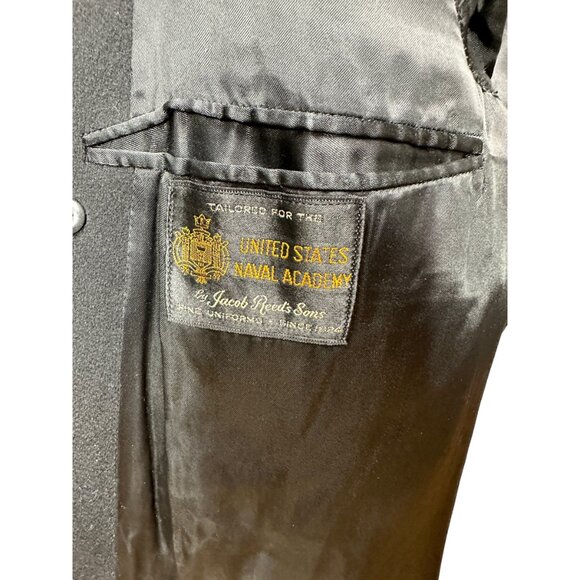 Vintage US Naval Academy peacoat from 1960 Size 42 - Picture 7 of 10